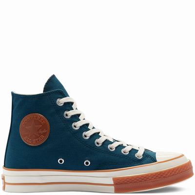 Férfi Converse Pop Toe Chuck 70 Magasszárú Cipő CO1864072 Kék/Bézs